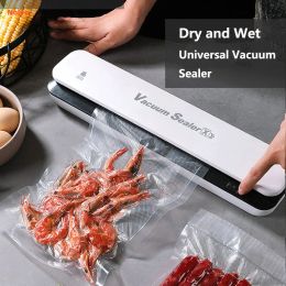 Machine Portable 360W New Electric Vacuum Sealer Machine Automatic Food Vacuum Food Sealer Household Packaging Machine Vacuum Packer