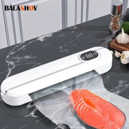 Machine 220V/110VVacuum Sealer Kitchen Packaging Machine Household Food Film Sealer Vacuum Packer Keep Food Fresh With10pcs Storage Bags