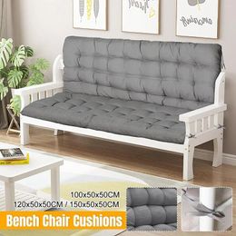Pillow Soft Sofa Long Thickening Garden Chair Solid Colour Home Seat Mat Floor Bench 100x100x8cm
