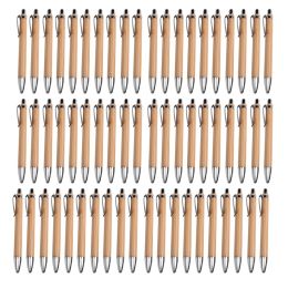 Pens Ballpoint Pen Sets Misc.Quantities Bamboo Wood Writing Instrument(60 Set)