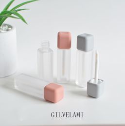 5ML Mini Empty Lip Gloss Bottles DIY Frosted Plastic Lips Balm Oil Tube Lipstick Cosmetic Container Refillable Makeup Tubes Bulk7521657