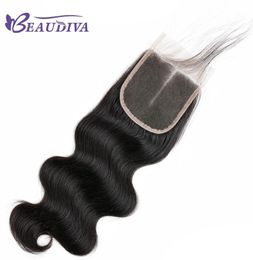 Beau Diva 44 peruvian Virgin bundles with closures Unprocessed Peruvian Virgin Human Hair Closure4147328