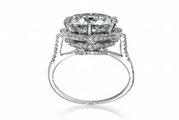 Diamond Ring 925 Sterling Silver Bijou Engagement Wedding Band Rings For Women Bridal Charm Jewelry9896519