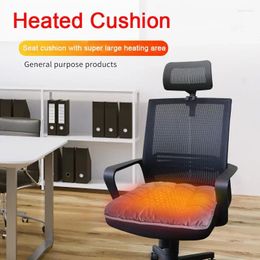 Carpets 45x45cm 5V Usb Heated Cushion Winter Warm Fast Heating Seat Cover Sitting Mat Pad For Bedroom Automobile Home Office Chair