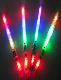 New 10PCS Flashing Wand LED Glow Light Up Stick Patrol Blinking Concert Party Favours Christmas Supply Cheep Props 2718507