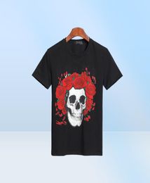 Summer Tshirt Men Fashion Cool Skulls Printed Short Sleeved Tees Tops Tee Shirts Clothing DG 04423182234942249