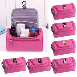 Cosmetic Bags Makeup Up Wash Bag Women Men Large Waterproof Funny Pattern Travel Organiser Case Necessaries Toiletry