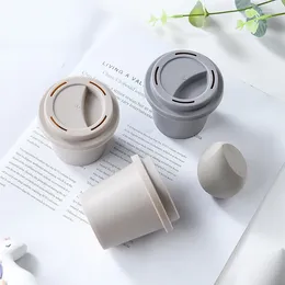 Storage Bottles -selling Cosmetic Powder Puff Overhead Empty Coffee Cup Sponge Holder Box Drying Refillable Bottle