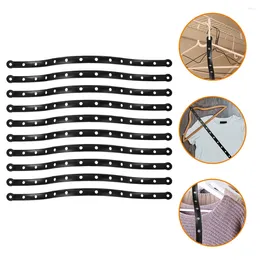 Storage Bags 10 Pcs Clothing Hanger Display Strips Clothes Hanging Coat Hangers Chain Connector Plastic