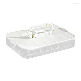 Storage Bottles Box With Lid For Freezer Practical Dumpling Freezing Container Efficient And Space Saving