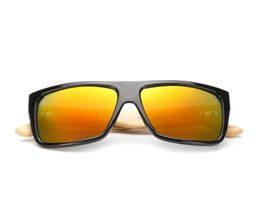 New Bamboo Sunglasses Vintage Mens Wooden Glasses Women Brand Designer Original Wood Sun Glasses Fashion Men Masculino With Case3452068