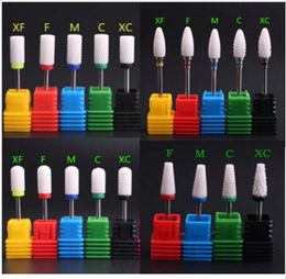 Milling Cutter For Manicure Ceramic Nail Drill Bits Manicure Rotary Electric Nail Art Tools Electric Drill Machine Accessories7214731