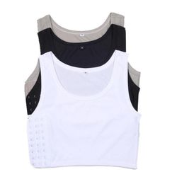 Women039s Shapers Chest Breast Binder Plus Size Tomboy Trans Short Shaper Corset Les Lesbian Undershirt Women Cosplay Vest Tank9874448