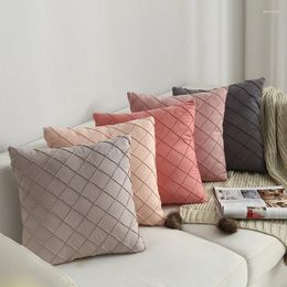 Pillow Modern Geometric Nordic Retro Cover Suede Soft Decoration Pillowcase Luxury Classical 45x45cm/30x50cm