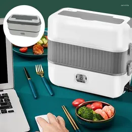 Dinnerware Portable Warmer Adults Leakproof Lunch Containers Heaters With Push Button For Rice Eggs Dishes