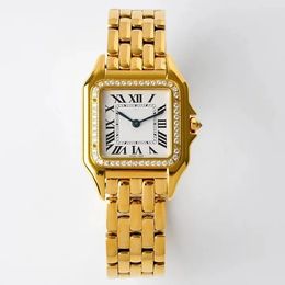 Luxury Women Watch Stainless Steel Wristwatches Gift Ladies Watches 22mm 27mm Strap Diamond Wristwatch Life Waterproof Design