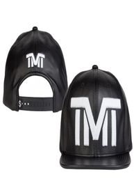 Fashion Fashion TMT Snapback Hat The Money Hats Summer Visor Leather Cap St Skateboard GorraAdjustable Caps2681198