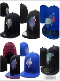 2022 Classic Team Baseball Fitted Hats Royal Blue Color Canada Fashion Hip Hop Sport On Field Full Closed Design Caps Cheap Men03345599