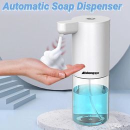 Liquid Soap Dispenser Automatic Foam Touchless Smart Dispensers With Induction USB Charging Hand Sanitizer For Bathroom