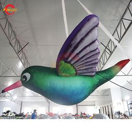 3m long (10ft) with blower Outdoor Activities Free Door Shipping Inflatable Kingfisher Bird Model for Sale