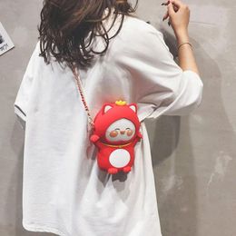 Drawstring Arrival Women's Bags Cute Cartoon Cellphone Bag Versatile Crossbody Soft Adorable Shoulder Large Capacity Handbags