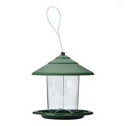 Other Bird Supplies Wild Feeder Gazebo Feeders 620ml Large Capacity Weather Proof Hanging For Outside Garden Yard Decoration