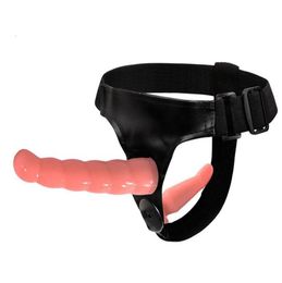 Dual Penis Harness Strap On Dildos Novelty Female Double Cock Adult Products For Women Lesbian Sex Toys2042654