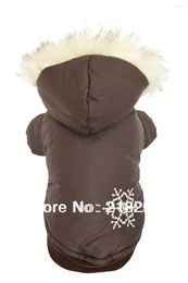 Dog Apparel Coffee Winter Warm Pet Clothes Hooded Thicken Cotton Puppy Dogs Coat Jackets For Chihuahua Clothing Jumpsuit