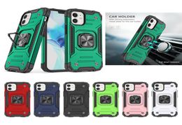 Antifall 360° Finger Ring Phone Case Back Cover Cases shockproof kickstand ring Duty Rugged For Iphone14 13 12 11 X XR Pro Max 6 9245642