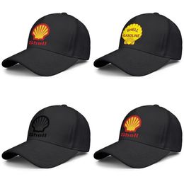 Shell gasoline gas station logo mens and women adjustable trucker cap fitted vintage cute baseballhats locator Gasoline symbo1431346