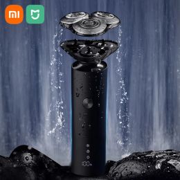 Shavers XIAOMI MIJIA Electric Shaver S301 Shaving Machine For Men Beard Trimmer Rechargeable Razors IPX7 Waterproof Professional Shaver