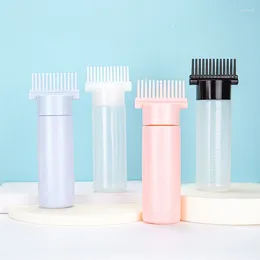 Storage Bottles 170/180ml Repeatable Filling Split Bottle Hair Care Oil Dye Cleaning Salon Barber Accessories