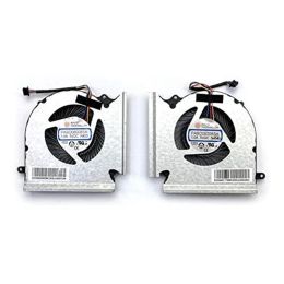 Pads New CPU+GPU Cooling Fans For MSI GE66 GP66 GL66 MS1541 MS1542 N453 N454 PABD08008SH Cooler Fan replacement laptop parts