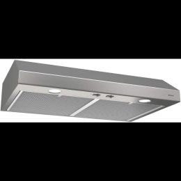 Fans BroanNuTone BCSD142SS Glacier 42inch UnderCabinet 4Way Convertible Range Hood with 2Speed Exhaust Fan and Light