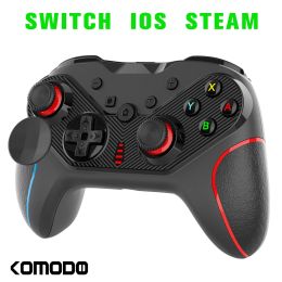 Gamepads Switch Controller Wireless Pro for NS Steam Ios Remote Gamepad with Joystick Adjustable Turbo Vibration Ergonomic