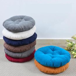 Pillow 1 Piece Modern Simple Style Round Dining Chair Household Seat Thickened Corduroy Futon Pad Office Mat