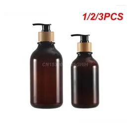 Liquid Soap Dispenser 1/2/3PCS Bottle Can Be Recycled Black Lotion Portable Empty Not Easy To Leak Pet Shampoo