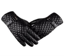 High Quality Leather Gloves Men Soft Comfortable Mittens Waterproof Winter Autumn Motorcycling Driving Gloves Solid 1384968