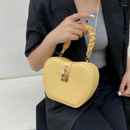 Shoulder Bags Summer Small Bag Women Fashion Chain Square Student Hand Pure Colour One-Shoulder Candy Cross-Body