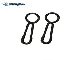 Rompin 30pcslot Carp Fishing Quick Link Clips Round Head Snap Safety Connector Pin Matt Black Carp Fishing Terminal Tackle7551675