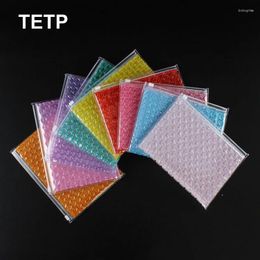 Storage Bags TETP 10Pcs Heart Shaped Bubble Zipper Shockproof Seal Packaging Protective Small Business Supplies Mailing Bag Resealable