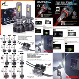 2024 2024 DAWNKNIGHT K5c 4300K 110W H7 H4 Led Lamp Double Copper Tube 3000K Led Lights For Car H1 H11 Hb3 9005 Hb4 9006 Led Headlight Bulb