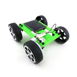 80cm75cm32cm DIY Mini Solar Energy Powdered Racer Toy Car Assemble Vehicle Child Kid Education kit 240408