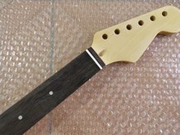 Guitar Fretless Guitar Neck for St Replacement 22 Fret Maple Gloss Finish