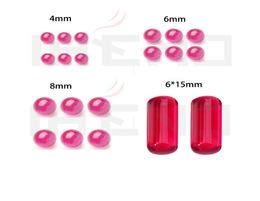 IRENO 4mm 6mm 8mm Ruby Terp Pearl dab beads 615 pills insert for 25mm 30mm slurper Quartz Banger Nails smoking accessories4023893