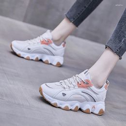 Casual Shoes Woman Fashion Sneakers Female Students All-match Thick-soled Street