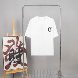 Summer Mens Designer T shirt Casual Man Womens Loose Tees With Letters Print Short Sleeves Top Sell Luxury Men Loose edition T Shirt Size M-XXXL A14