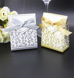 Sweet Cake Gift Candy Boxes Bags Anniversary Party Wedding Favours Birthday Party Supply 100pcs Favour whole1591062