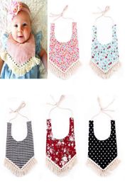 Baby Bibs Waterproof Lace Baby Girl Bib Saliva Towel Infant Bib Baby Bandana Bibs Tassel Burp Cloth Feeding Apron5462068