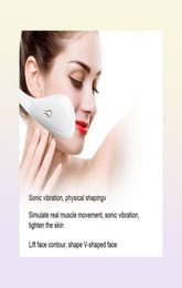 Face Slimming Massager Jaw Exerciser Muscle Stimulator EMS Face Cheek Lifting Tightening Vibration Machine V Shaped Anti Ageing Fat3265192